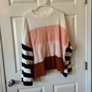 Color Block Sweater